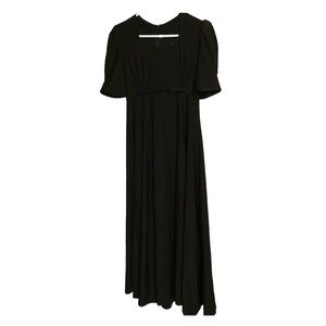 Elegant Long Black Dress